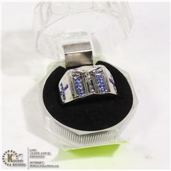 MENS CRUCIFIXION RING SIZE 10