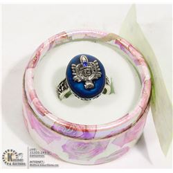 THE VAMPIRE DIARIES DAMON REPLICA VINTAGE RING SZ8