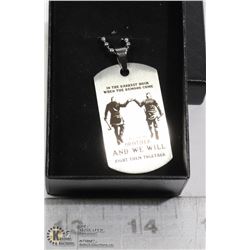 WHEN THE DEMONS COME PENDANT