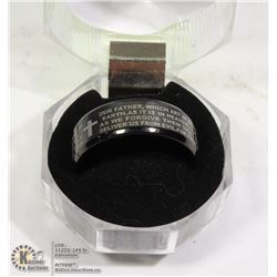 LORDS PRAYER MENS RING SIZE 11