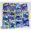 Image 1 : FLAT OF ASSORTED 15 HOT WHEELS COLLECTOR CARS