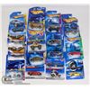 Image 1 : FLAT OF ASSORTED 15 HOT WHEELS COLLECTOR CARS