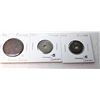 Image 1 : 16)  LOT OF 3 FRENCH 10 CENTIME COINS FROM