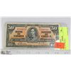 Image 1 : 1937 CANADIAN $50 BILL
