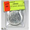 Image 1 : CAD 1 TROY OUNCE .999 MAPLE LEAF 2013