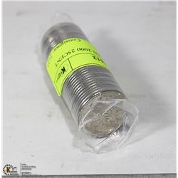 JAN 2000 CANADIAN MINT ROLL 25 CENT