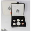 Image 1 : 1967 COINS SET - $.01 TO $1. ORIG. LEATHER CASE &