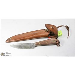 VINTAGE DH RUSSELL BELT KNIFE WITH SHEATH-
