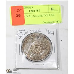 1964 CANADIAN SILVER DOLLAR