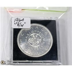 1964 CHARLOTTETOWN SILVER DOLLAR