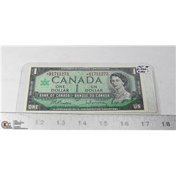 1967 *STAR* REPLACEMENT CANADIAN $1 NOTE