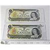 Image 1 : 1973 CANADIAN *STAR* REPLACEMENT & ONE REGULAR$1