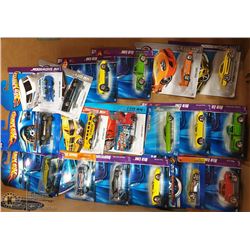 LOT OF 18  ASSORTED HOT WHEELS