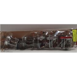 5 VINTAGE LEVEL WIND REELS, WELL KNOWN NAMES