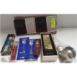 VARIOUS COLLECTIBLES, A SMALL HAND MADE 4PC