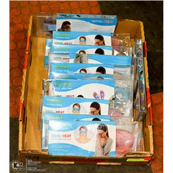 NEW CASE OF COOL HEAT EYE MASK HEAT KITS