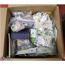ESTATE VERY LARGE STAMP COLLECTION BOX