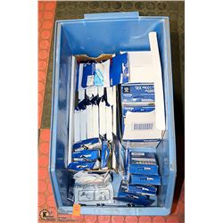 BOX OF BROTHER P-TOUCH TAPE CASSETTE