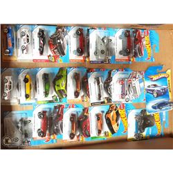 LOT OF 18  ASSORTED HOT WHEELS