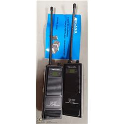 TWO CB WALKIE -TALKIE RADIO UNITS