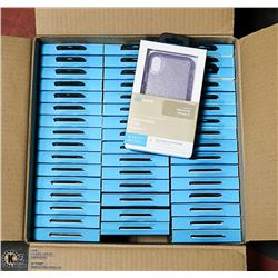 BOX OF ASSORTED COLOR IPHONE X AND XS COVERS