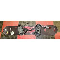 RAGE  "DARE" SNOWBOARD AND BINDINGS