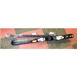 JUNIOR ROSSIGNOL SKIS AND BINDINGS