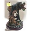 Image 2 : BEARS PLAYING STATUE, 10" TALL