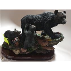 BEAR STATUE, 8" TALL