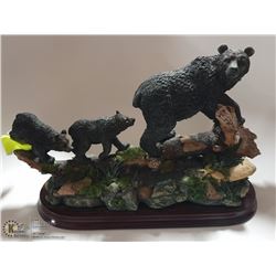 BEAR STATUE, 8" TALL