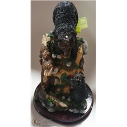 BEAR STATUE, 8" TALL