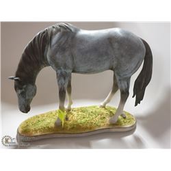 HORSE STATUE, 9" TALL