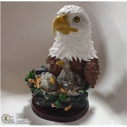 EAGLE STATUE, 12" TALL