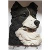 Image 1 : BORDER COLLIE WALL HANGING, 9 X 12