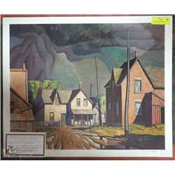 UNTITLED "MELTING SNOW" BY A.J. CASSON WITH COA