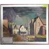 Image 1 : UNTITLED "MELTING SNOW" BY A.J. CASSON WITH COA