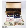 Image 1 : CHINESE BOX COIN/BILL/STAMP ASSORTED