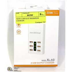 NEW 6 USB SLOT HIGHSPEED CHARGER