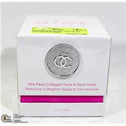 OCEANE PINK PEARL COLLAGEN FACED NECK MASK