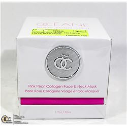 OCEANE PINK PEARL COLLAGEN FACED NECK MASK