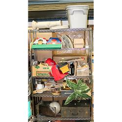 CART OF ASSORTED UNCLAIMED MERCHENDISE