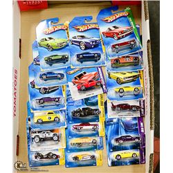 LOT OF 18  ASSORTED HOT WHEELS