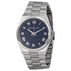 NEW MICHAEL KORS CHANNING MIDNIGHT BLUE MSRP $340