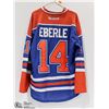 Image 1 : OILERS JERSEY EBERLE #50 ORANGE & BLUE REEBOK