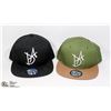 Image 1 : PAIR OF NEW DREAM ATHLETICS SNAP BACK CAPS