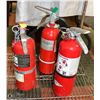 Image 1 : LOT OF 3 5LBS CHARGED FIRE EXTINGUISHER