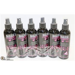LOT OF 6 SHAMPOOHEADS 200ML STRAWBERRY KISS