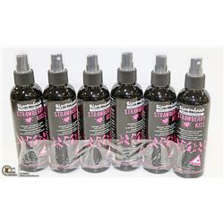 LOT OF 6 SHAMPOOHEADS 200ML STRAWBERRY KISS