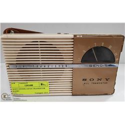 SONY GENDIS JAPAN TRANSISTOR RADIO