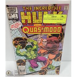 HULK VS QUASIMODO ONE SHOT #1